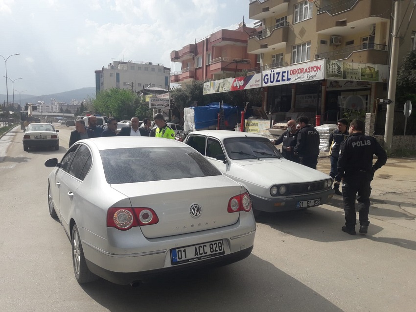 Kozan'da trafik kazası 1 yaralı 