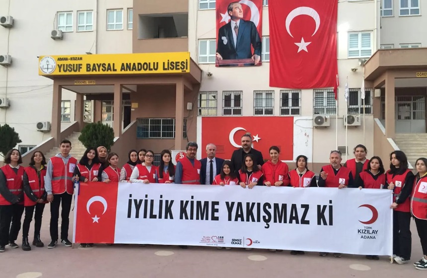 Kozan'da Kızılay Kan Bağışı Kampanyasına Yüksek Katılım Oldu