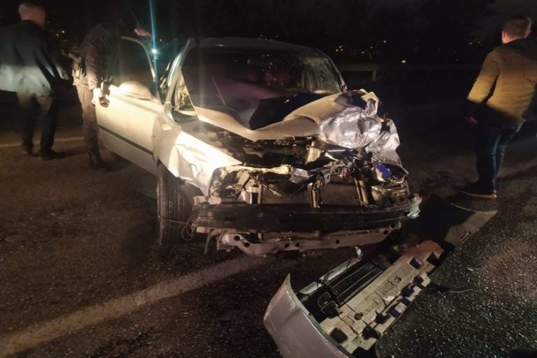 Alkollü Araç Kullanmaktan Ehliyetine El Konulan Sürücü Kaza Yaptı