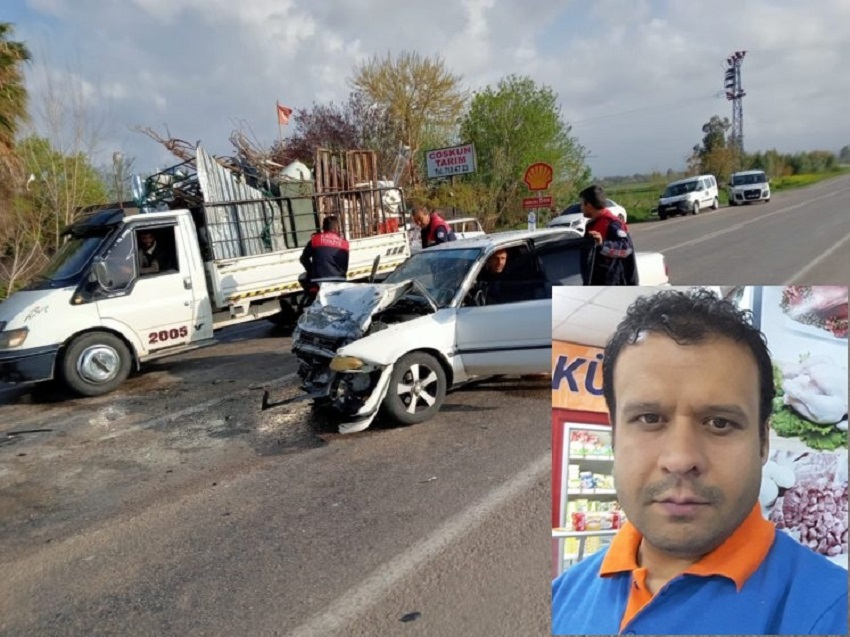 İki Otomobilin Çarpıştığı Kazada 1 Kişi Öldü 3 Kişi Yaralandı