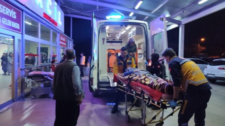 Kozan’da Yangın 1 Kişi Yaralandı