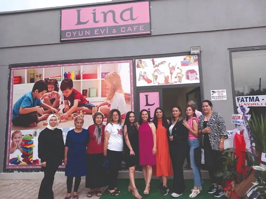 Lina Oyun Evi ve Kafe Açıldı