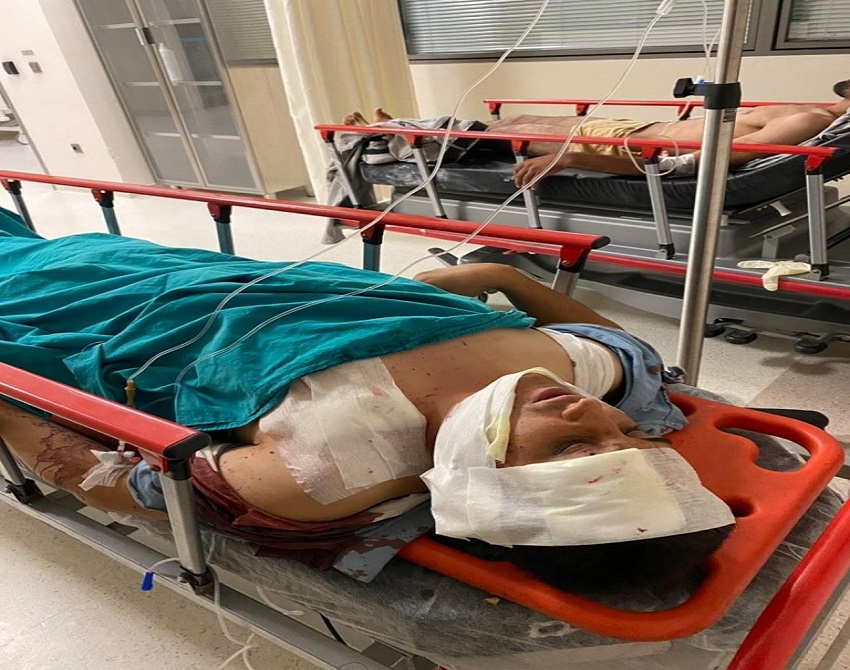 Tıra Çarpan Özel Güvenlik Görevlileri Yaralandı