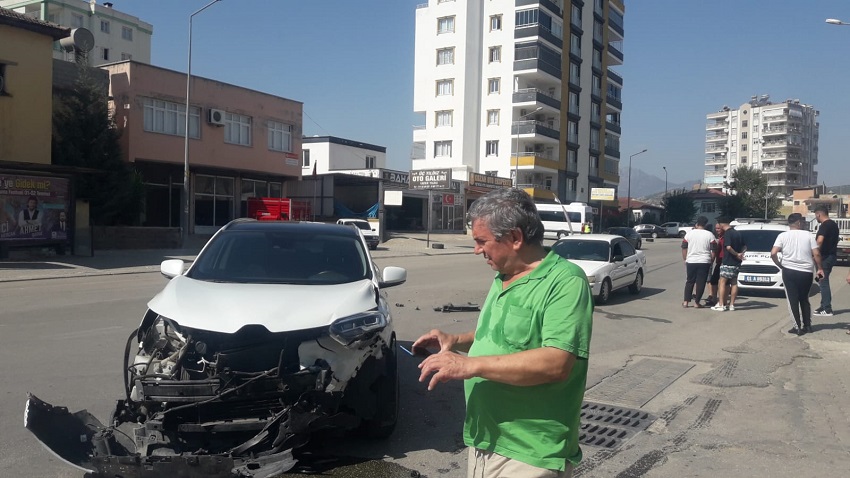 Kozan'da Trafik Kazası 1 Kişi Yaralandı