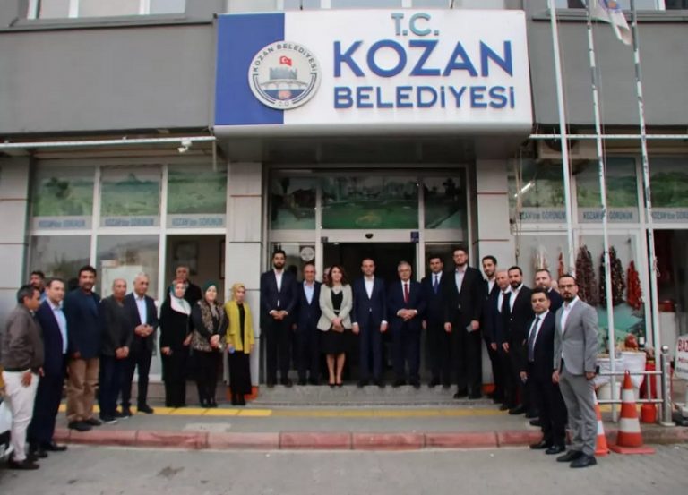 İl Başkanlığından Kozan Belediye Başkanı Kazım Özgana Ziyaret