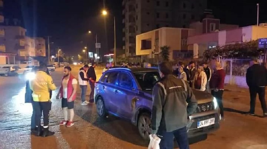 Kozan'da Trafik Kazasında 2 Kişi Yaralandı