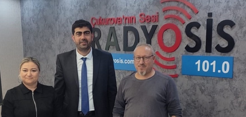 BBP Kozan Belediye Başkan Adayı Gürdal Topal'dan Radyo Sis'e Ziyaret