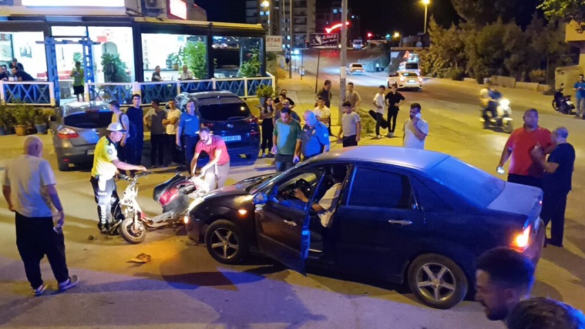 Kozan'da Trafik Kazası :1 Kişi Yaralandı