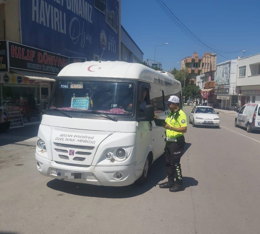 Kozan'da Güven Uygulamaları Kapsamında Şok Uygulmalar