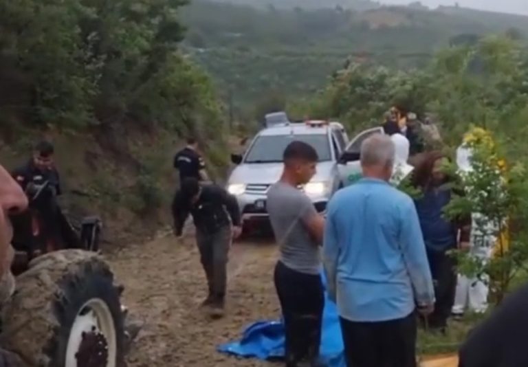 Karahamzalı Köyünde Traktör Devrildi: 1 Ölü