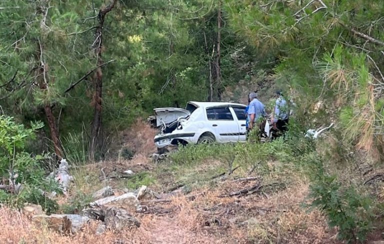 Maran Tordere Mevkisinde Trafik Kazası