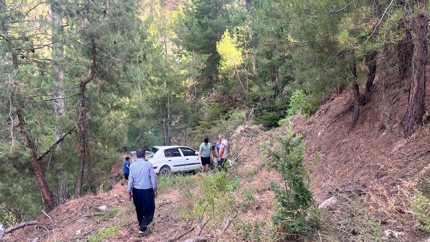 Maran Tordere Mevkisinde Trafik Kazası