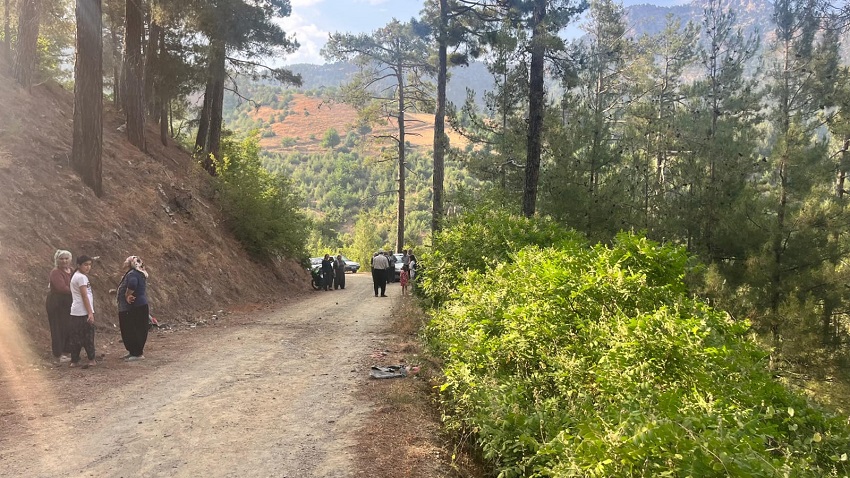 Maran Tordere Mevkisinde Trafik Kazası