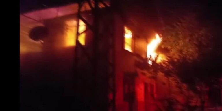 Savruk Yaylası’nda Yangın: Cinayet Şüphelilerinin Evi Küle Döndü