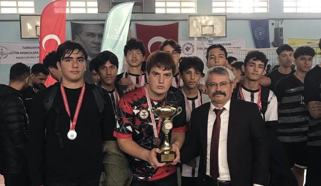 KOZAN’DA GENÇ ERKEKLER VOLEYBOL ŞAMPİYONU BELLİ OLDU!