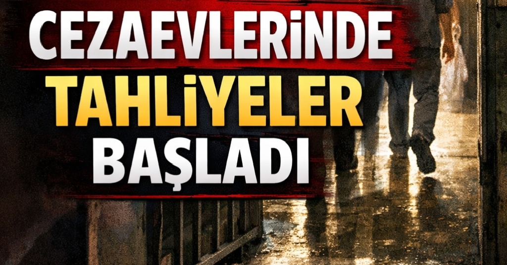 Bakan Tunç Duyurdu: Cezaevlerinde Tahliyeler Başladı