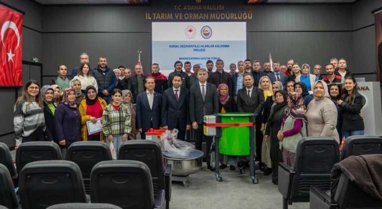 KOZAN’DA KIRSAL ÜRETİME %100 HİBELİ GÜÇLÜ DESTEK