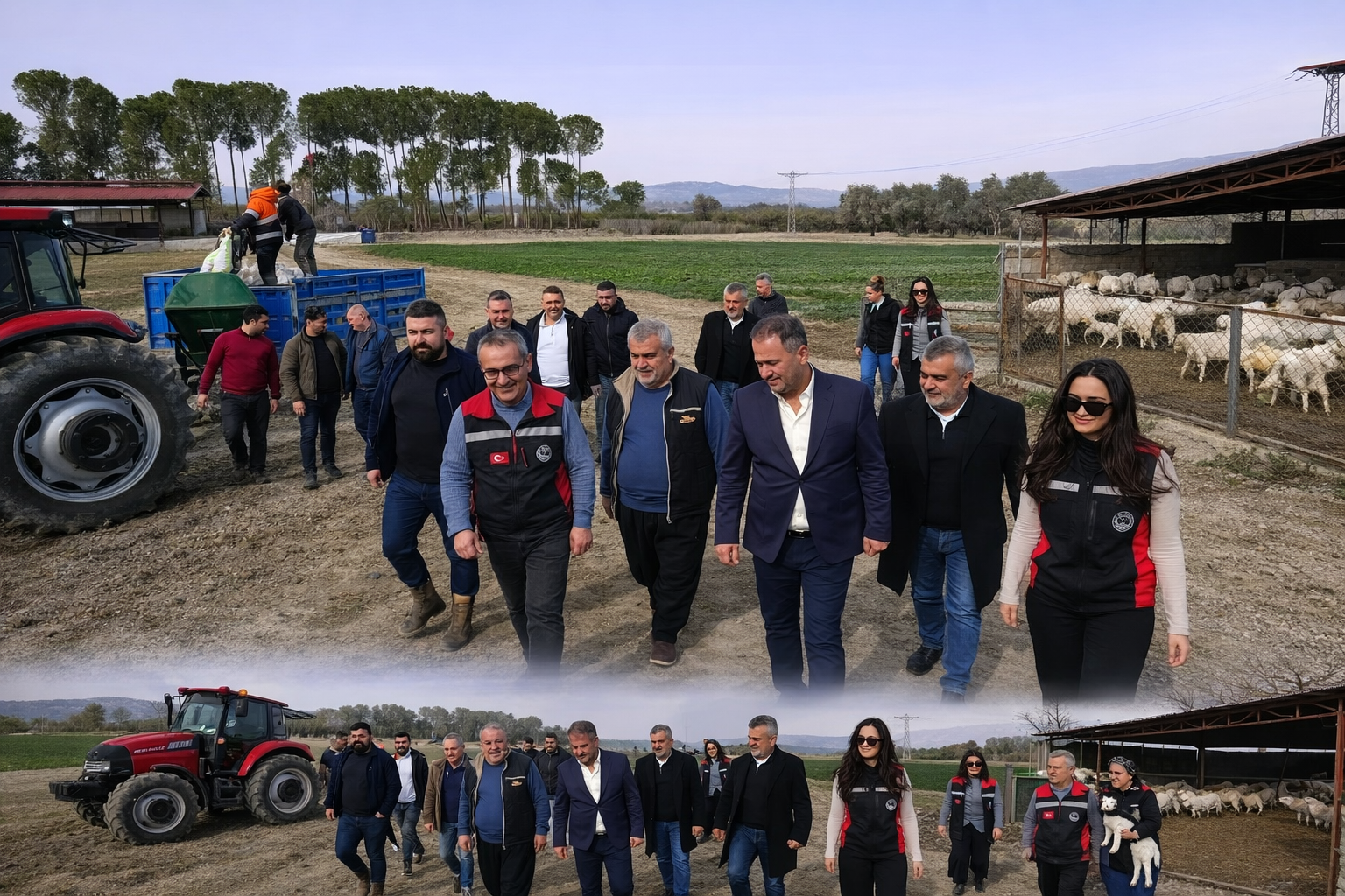 Kozan’da Tarım Sahada Güçleniyor: Çiftçilerin Sorunları Yerinde Tespit Edildi