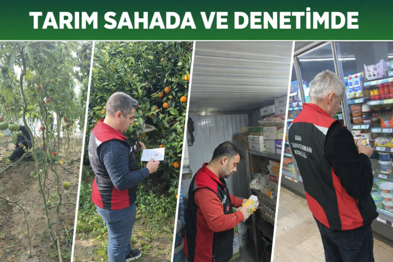 Kozan’da Tarım ve Gıda Denetimleri Aralıksız Sürüyor