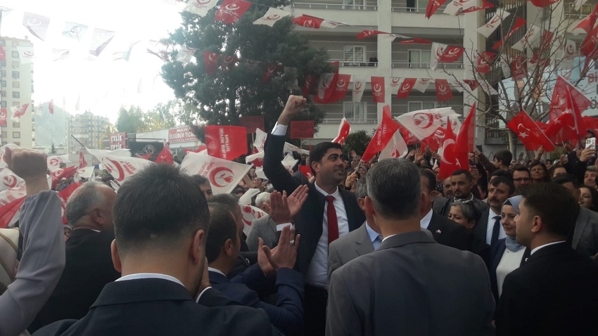 BBP KOZAN BELEDİYE BAŞKAN ADAYI GÜRDAL TOPAL'IN SEÇİM BÜROSU AÇILIŞI MUHTEŞEM BİR COŞKUYLA GERÇEKLEŞTİ