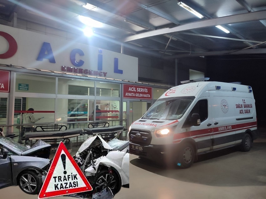 Kozan'da 2023 yılında 334 yaralamalı trafik kazası meydana geldi