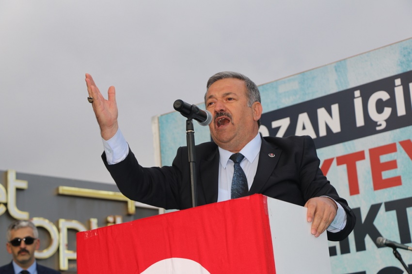 BBP KOZAN BELEDİYE BAŞKAN ADAYI GÜRDAL TOPAL'IN SEÇİM BÜROSU AÇILIŞI MUHTEŞEM BİR COŞKUYLA GERÇEKLEŞTİ