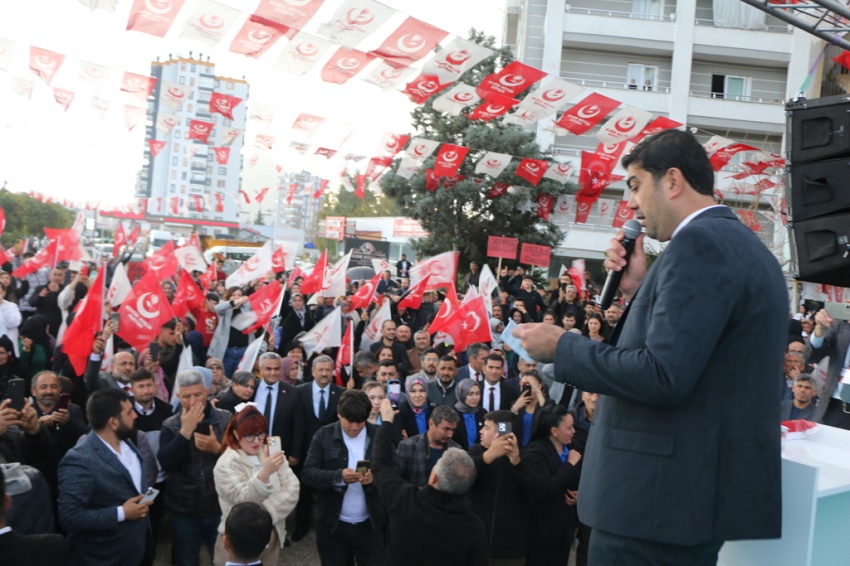 BBP KOZAN BELEDİYE BAŞKAN ADAYI GÜRDAL TOPAL'IN SEÇİM BÜROSU AÇILIŞI MUHTEŞEM BİR COŞKUYLA GERÇEKLEŞTİ