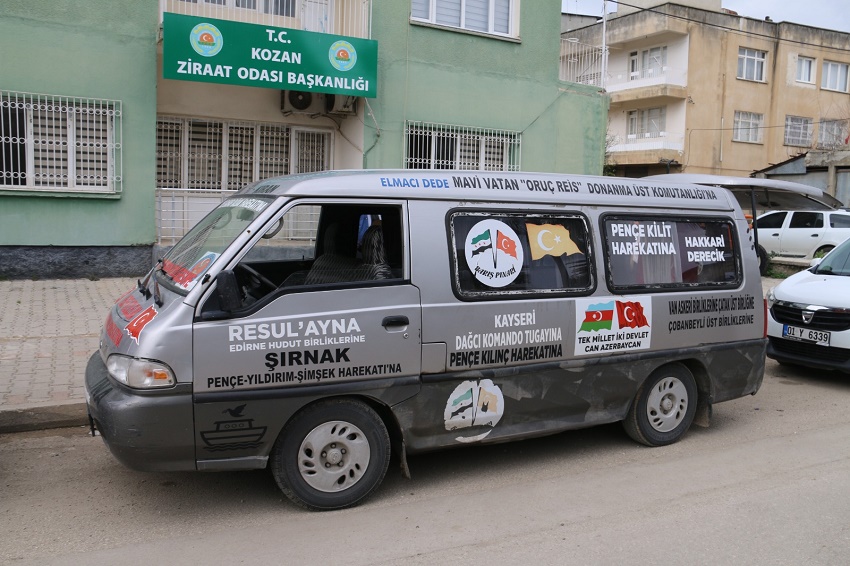 KOZAN ZİRAAT ODASI’NDAN ELMACI DEDE’YE DESTEK 