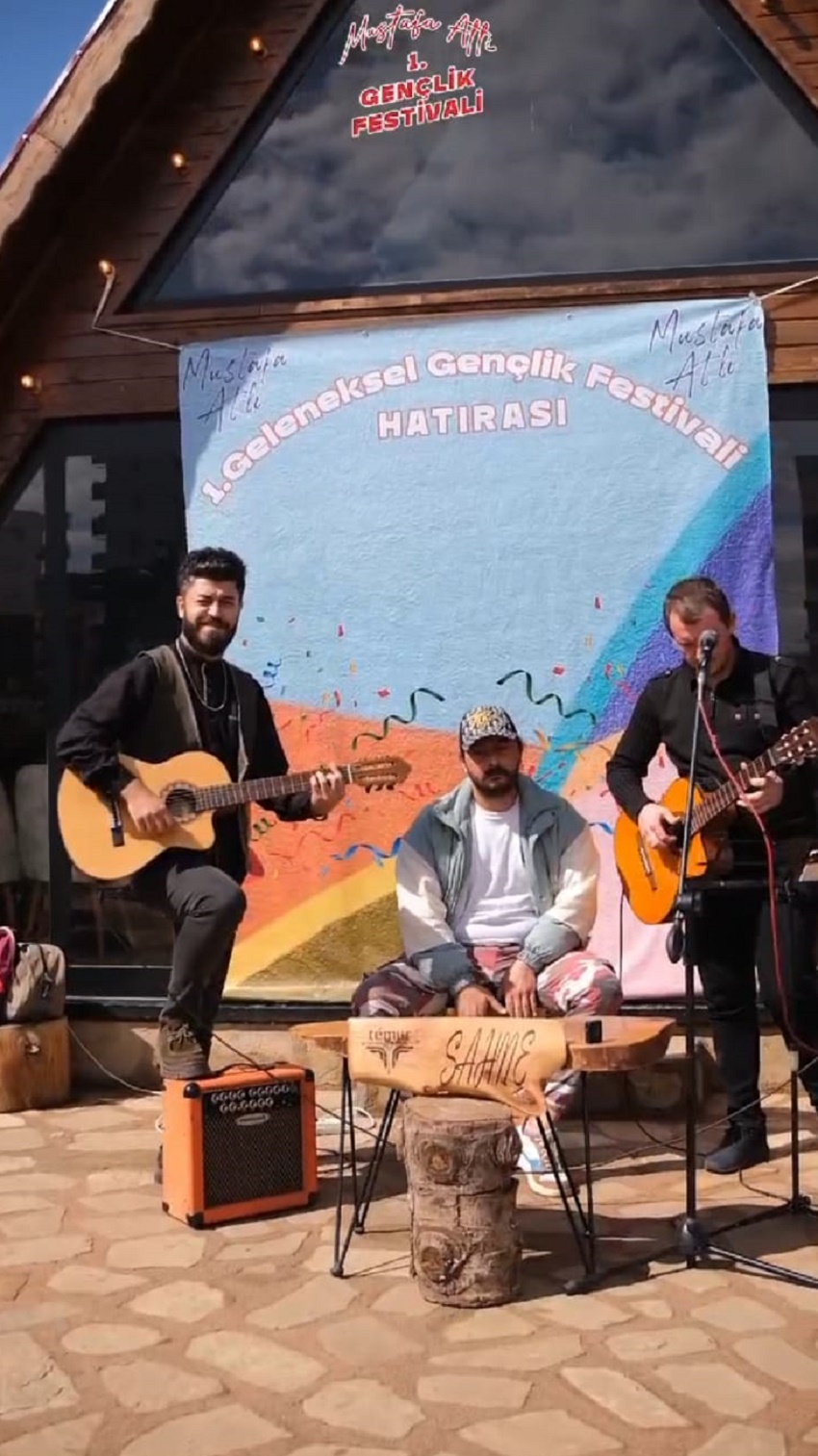 ATLI GENÇLİK FESTİVALİNDE GENÇLERLE BULUŞTU