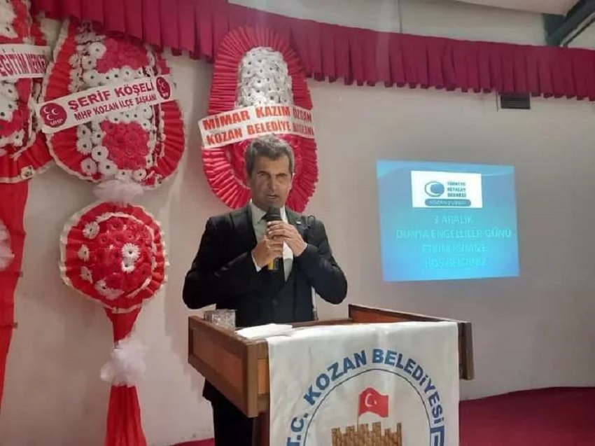 Türkiye Beyaz Ay Derneği Kozan Şubesinden Anlamlı Program