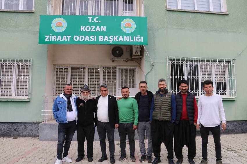 KOZAN ZİRAAT ODASI’NDAN ELMACI DEDE’YE DESTEK 