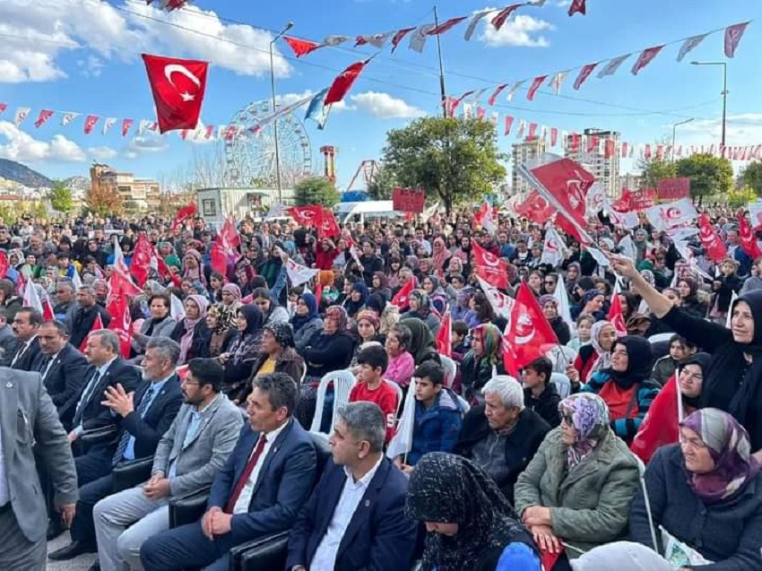 BBP KOZAN BELEDİYE BAŞKAN ADAYI GÜRDAL TOPAL'IN SEÇİM BÜROSU AÇILIŞI MUHTEŞEM BİR COŞKUYLA GERÇEKLEŞTİ