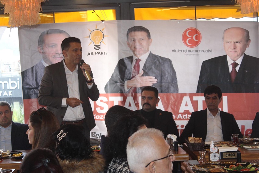 MHP Kozan İlçe Teşkilatı Kahvaltıda Bir Araya Geldi