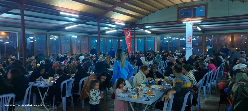 Yeniden Refah Partisi Kozan Belediye Başkan Adayı Harun Abdullah Baysal İftar Programı Düzenledi