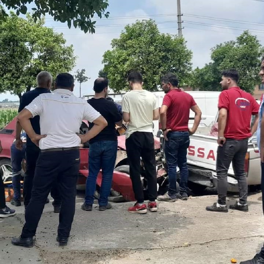 Trafik Kazasında 2 Kişi Yaralandı