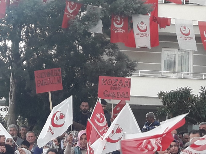 BBP KOZAN BELEDİYE BAŞKAN ADAYI GÜRDAL TOPAL'IN SEÇİM BÜROSU AÇILIŞI MUHTEŞEM BİR COŞKUYLA GERÇEKLEŞTİ