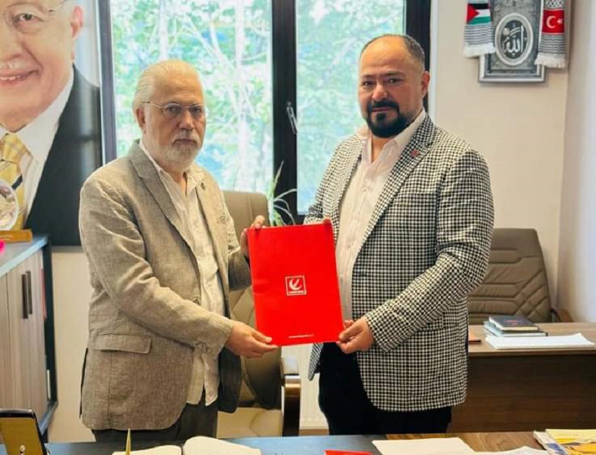 HARUN ABDULLAH BAYSAL YENİDEN REFAH PARTİSİ GENEL MERKEZ SOSYAL İŞLER BAŞKAN YARDIMCILIĞI GÖREVİNE GETİRİLDİ