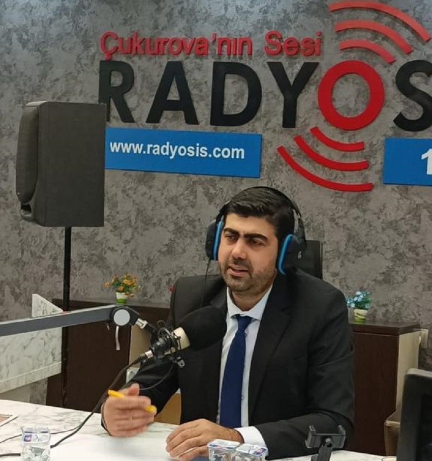 BBP Kozan Belediye Başkan Adayı Gürdal Topal'dan Radyo Sis'e Ziyaret