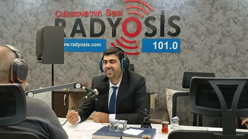 BBP Kozan Belediye Başkan Adayı Gürdal Topal'dan Radyo Sis'e Ziyaret