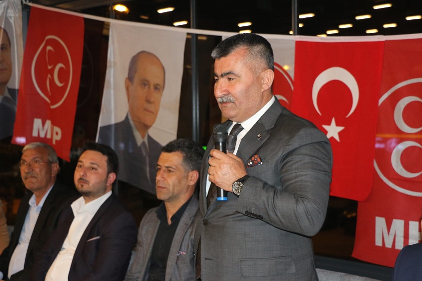 Başkan Atlı Ülkücülük MHP’de Olur Yuvanıza Dönün