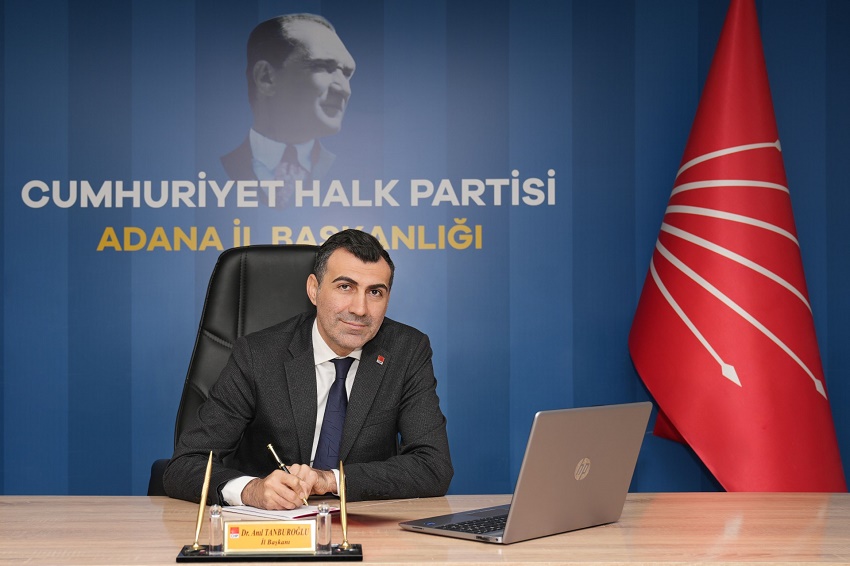 CHP İl Başkanı Tanburoğlu “6 Şubat Depremlerini unutmadık, unutturmayacağız”