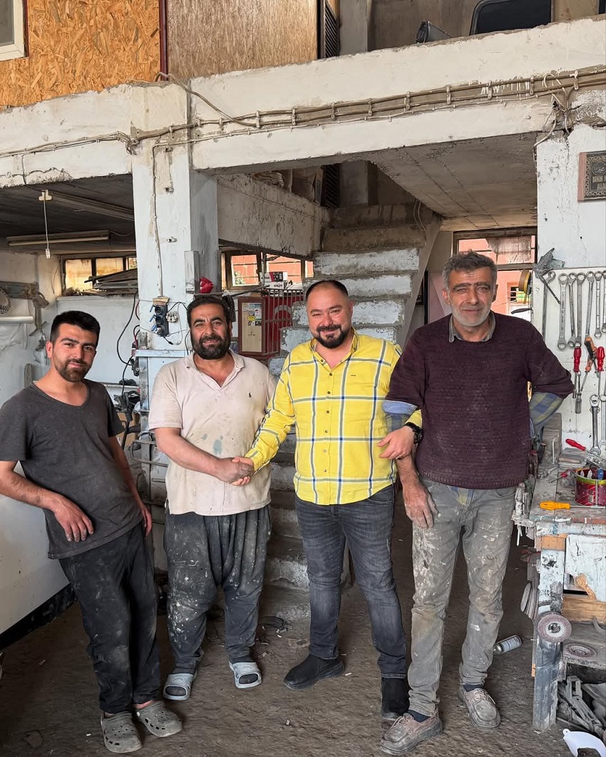 Harun Abdullah Baysal’dan Sanayi Esnafına Anlamlı Ziyaret