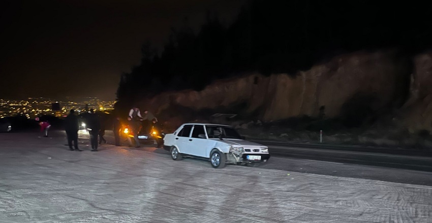 Kozan'da Motosiklet İle Otomobil Çarpıştı 1 Kişi Yaralandı