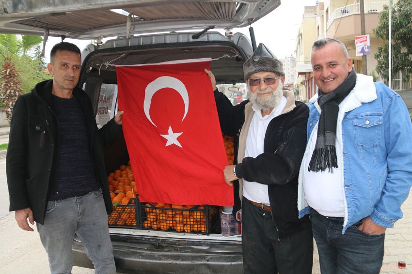 KOZAN ZİRAAT ODASI’NDAN ELMACI DEDE’YE DESTEK 