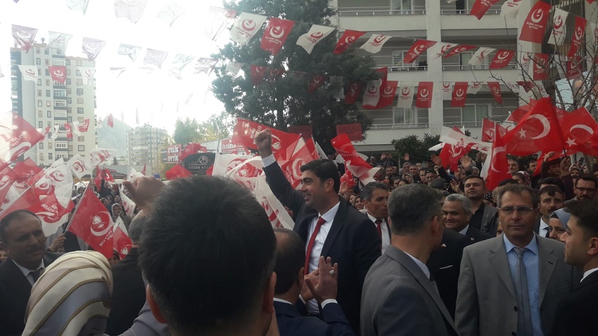 BBP KOZAN BELEDİYE BAŞKAN ADAYI GÜRDAL TOPAL'IN SEÇİM BÜROSU AÇILIŞI MUHTEŞEM BİR COŞKUYLA GERÇEKLEŞTİ