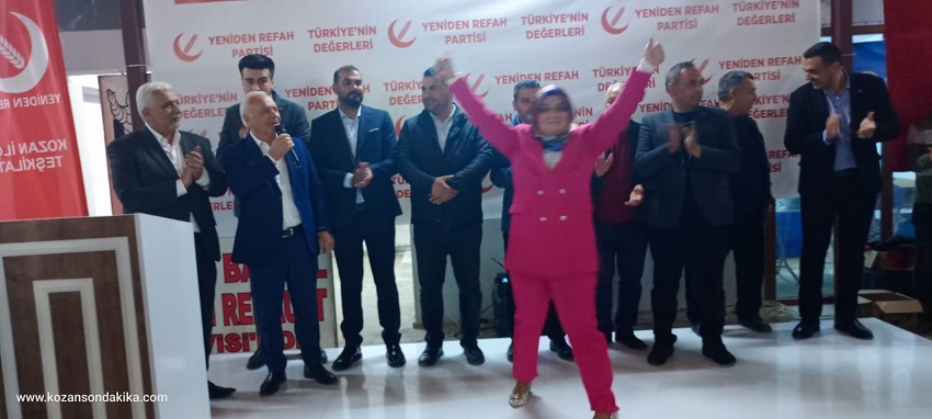 Yeniden Refah Partisi Kozan Belediye Başkan Adayı Harun Abdullah Baysal İftar Programı Düzenledi