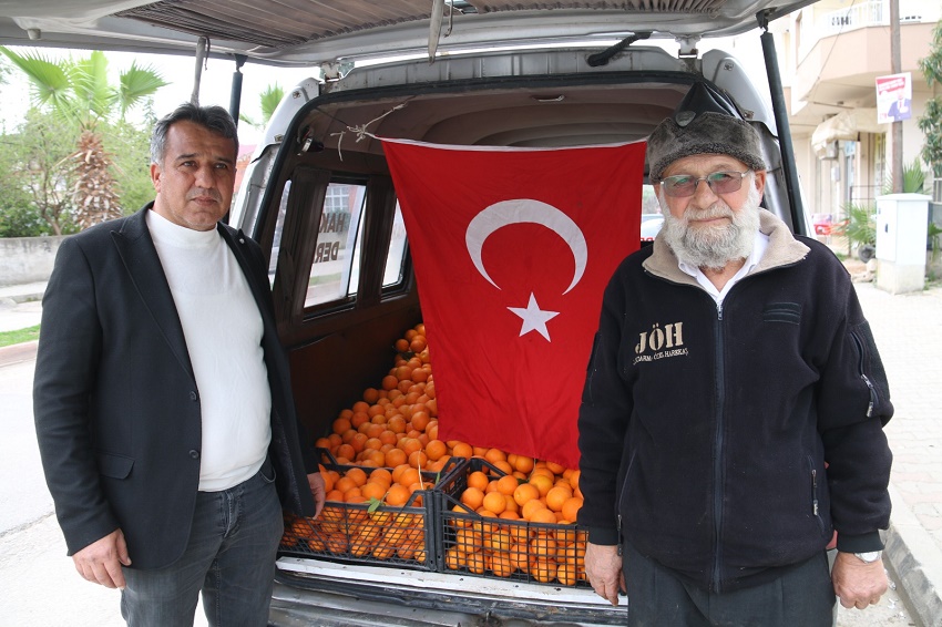 KOZAN ZİRAAT ODASI’NDAN ELMACI DEDE’YE DESTEK 