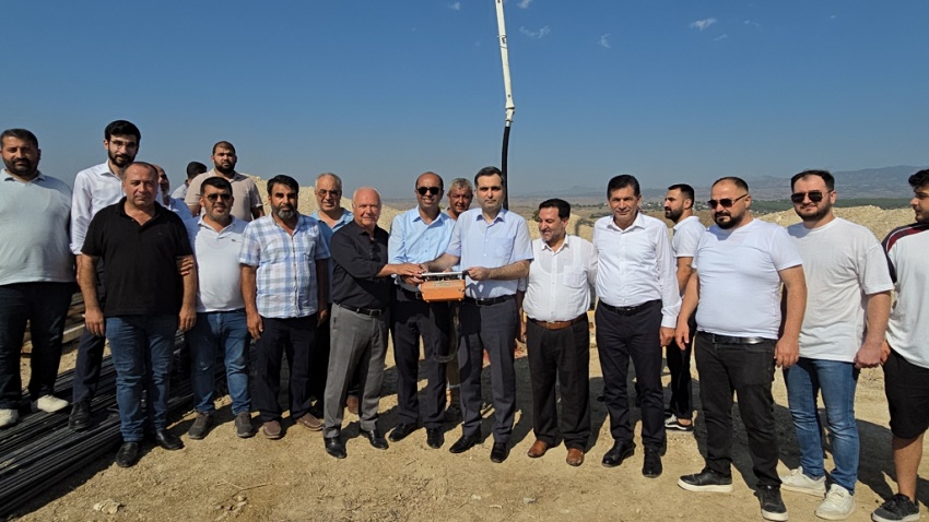 Organize Sanayi Bölgesi'nde Camii Temel Atma Töreni Gerçekleştirildi