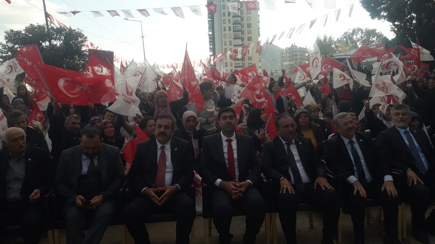 BBP KOZAN BELEDİYE BAŞKAN ADAYI GÜRDAL TOPAL'IN SEÇİM BÜROSU AÇILIŞI MUHTEŞEM BİR COŞKUYLA GERÇEKLEŞTİ
