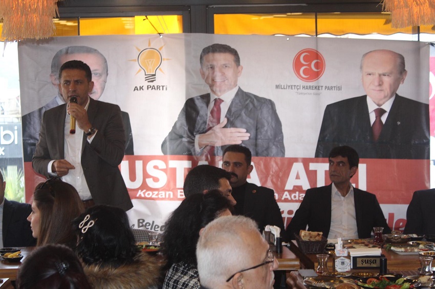 MHP Kozan İlçe Teşkilatı Kahvaltıda Bir Araya Geldi